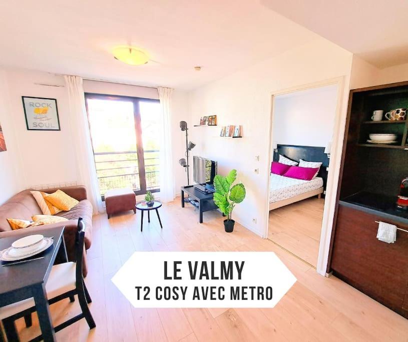 Le Valmy: Appartement Lumineux Au Pied Du Metro Lyon Exterior photo